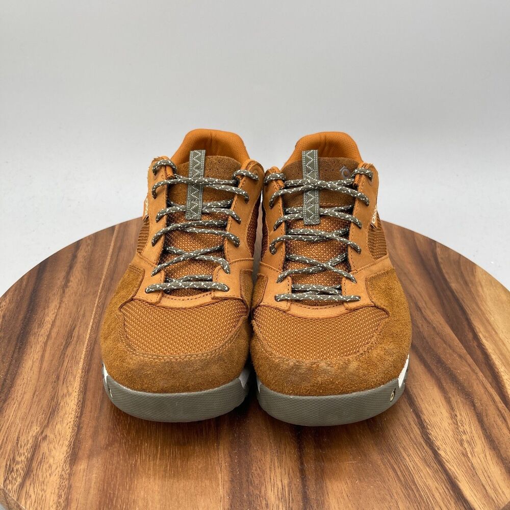 Oboz Bozeman Shoes Mens Size 11 Brown Suede Trail Running Comfort Hiking Walking - Picture 2 of 9